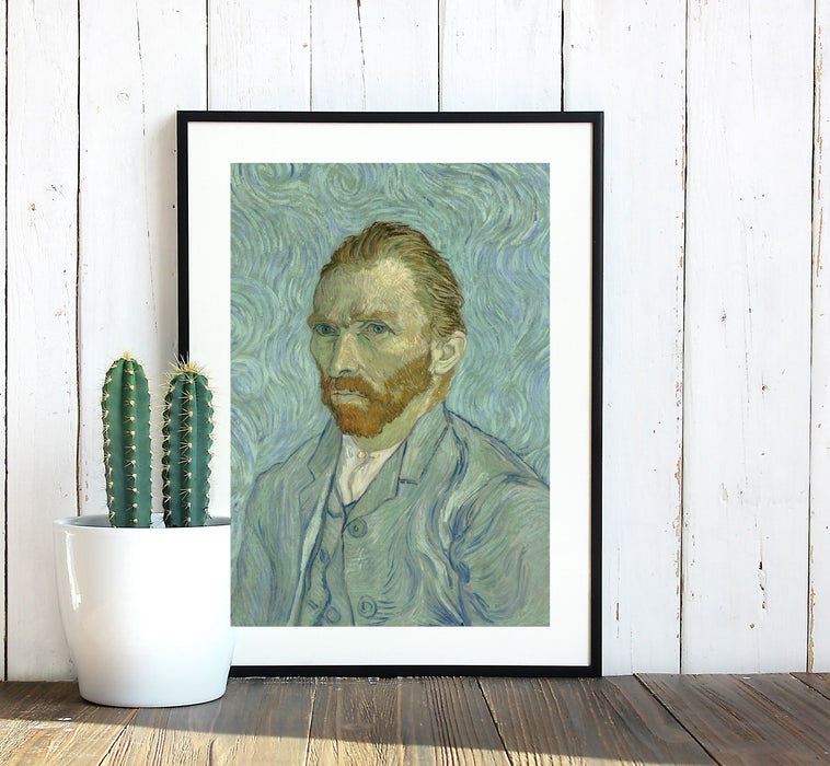 Vincent Van Gogh Self Portrait Classic Art Framed Canvas Prints