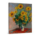 Sunflowers by Claude Monet Classical Framed Art Canvas Prints