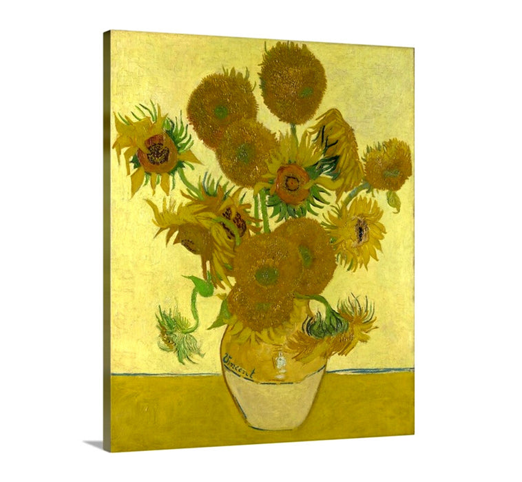Sunflowers by Vincent Van Gogh, Classic art Canvas Prints