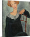Woman with Red Hair by Amedeo Modigliani Canvas Classic Artwork