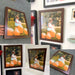 Modern Gold Contemporary 5x32 Picture Frame 5x32 Frame 5 x 32 Poster Frames 5 x 32