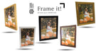 21x45 Picture Frame Natural Wood 21x45 Frame  21 x 45 Poster Frames 21 x 45