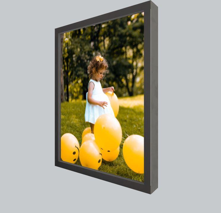 Black Canvas Frame Size 8x10 11x14 12x16 16x20 20x30 18x24 24x36 30x40 —  Modern Memory Design Picture frames