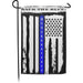 Back the blue Police Gift garden flag 12x18 inch - Modern Memory Design Picture frames - New Jersey Frame shop custom framing