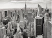 black and white Manhattan, New York City picture framed photography