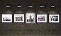 New York city framed art Set of 5 Black and White vintage photography