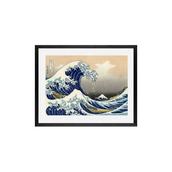 The Great Wave Poster - Kanagawa Wave Wall Art of Hokusai, Japanese Poster,  Canvas Prints & Wall Art Wave, Japanese Poster for Home Decor & Office  Decor, Seascape Artwork & Great Art