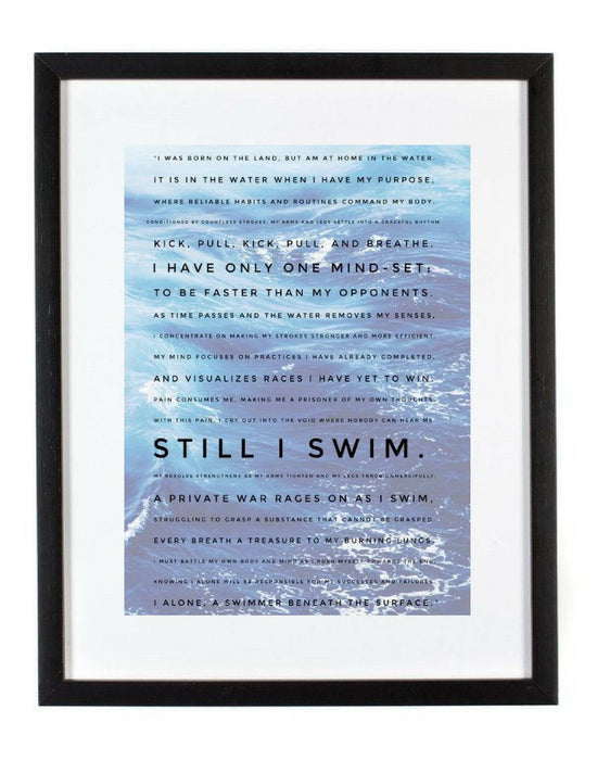 Poem Framed print and frame custom poem print Picture Framed Custom Quote Poem Poster wall art