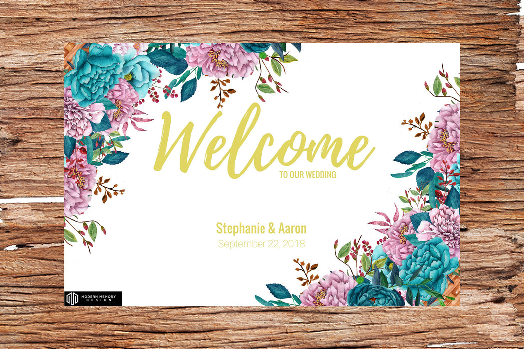 Wedding Welcome sign for your wedding decor or any event custom personalized with new and wedding date. Mirror Welcome Sign Custom Personalized Ornate Gold Frame Wedding Welcome Sign Mirror 20x30