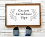Custom personalized art Print poster sign