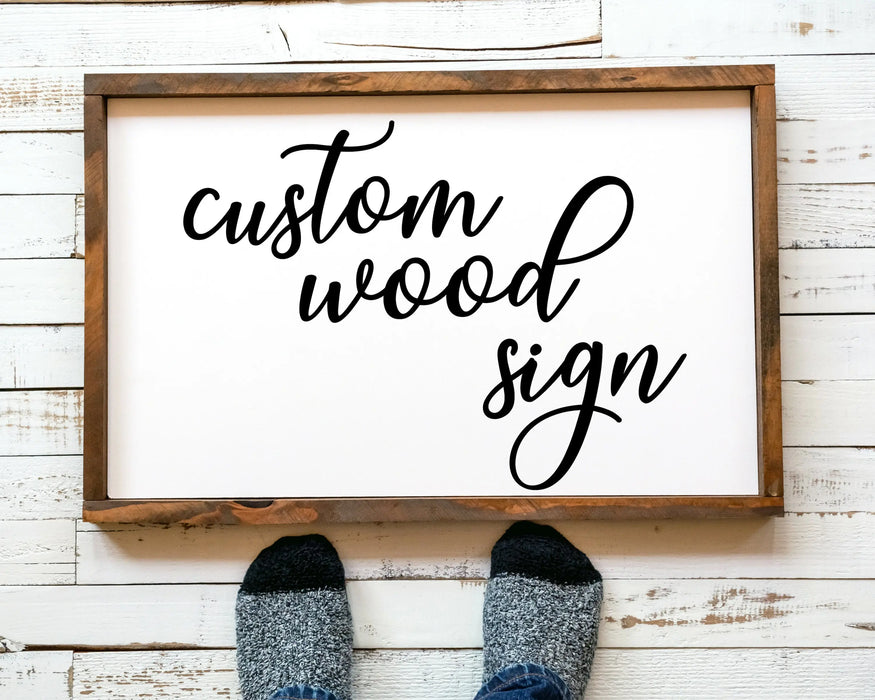 Rustic wood Signs with farmhouse style deSigns for bedroom kitchen or living room