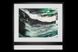 Abstract Green wall art Canvas Prints Framed art - Modern Memory Design Picture frames - New Jersey Frame shop custom framing