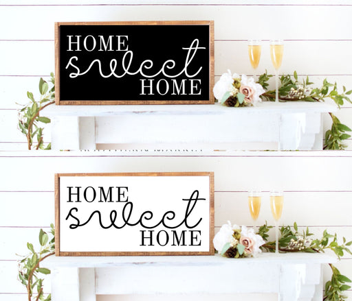 home sweet home farmhouse decor wood Signs