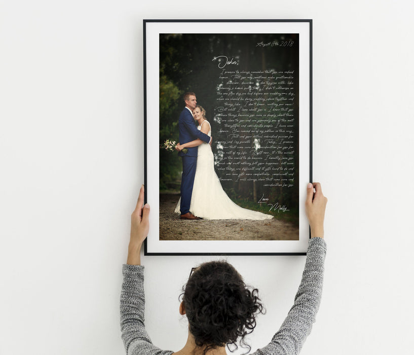 Personalized Wedding anniversary gift First dance Wedding song framed