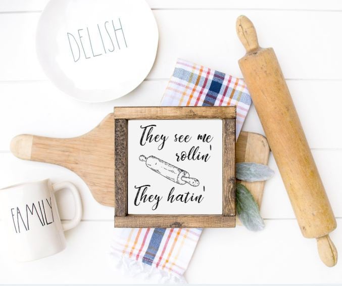 Kitchen wood Signs   rustic farmhouse