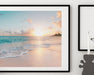 Beach landscape framed art - Modern Memory Design Picture frames - New Jersey Frame shop custom framing