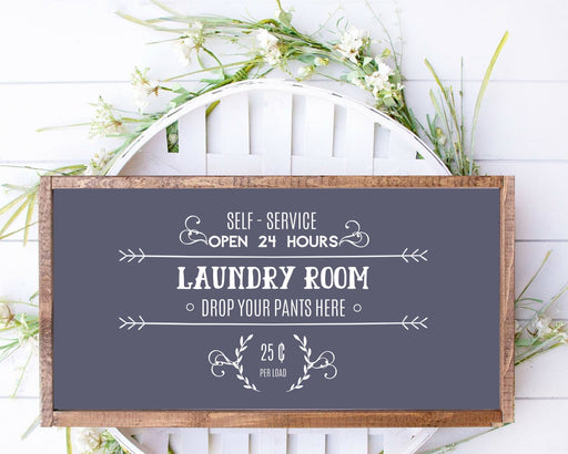 Farmhouse Laundry room wooden Signs rustic wood sign custom