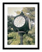 Ridgewood NJ Clock artwork framed wall decor New Jersey  art