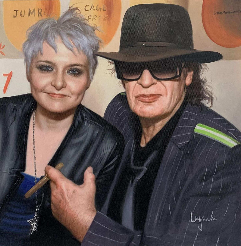 Oil painting Photo to painting 24x36 Custom - Modern Memory Design Picture frames - New Jersey Frame shop custom framing