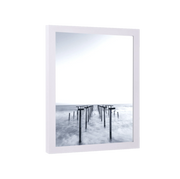 White 8.5x11 Picture Frame Wood 8.5 x 11 Frame Poster 11x8.5 - Modern Memory Design Picture frames - New Jersey Frame shop custom framing
